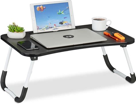 Amazon De Relaxdays Laptoptisch F R Couch Klappbar Tablethalter