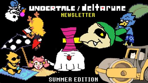 New Undertale Secrets Revealed Deltarune Undertale Summer Newsletter Youtube