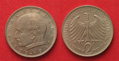 Deutschland Bundesrepublik Brd Mark D Max Planck J