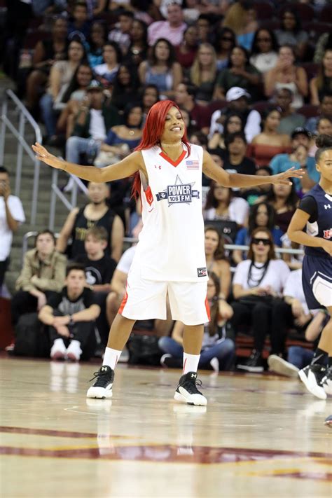 Keke Palmer At Power 106 Basketball Game In Los Angeles 09112016