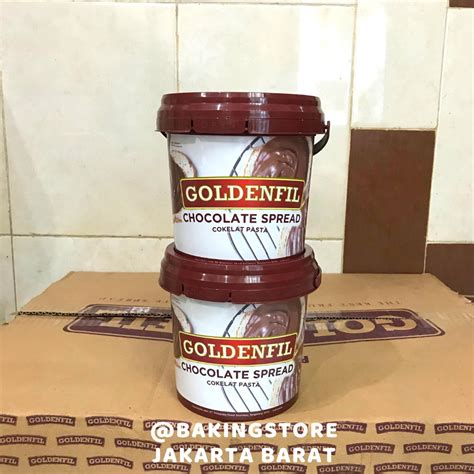 Jual Goldenfil Chocolate Spread 1 Kg Selai Coklat Goldenfil Shopee