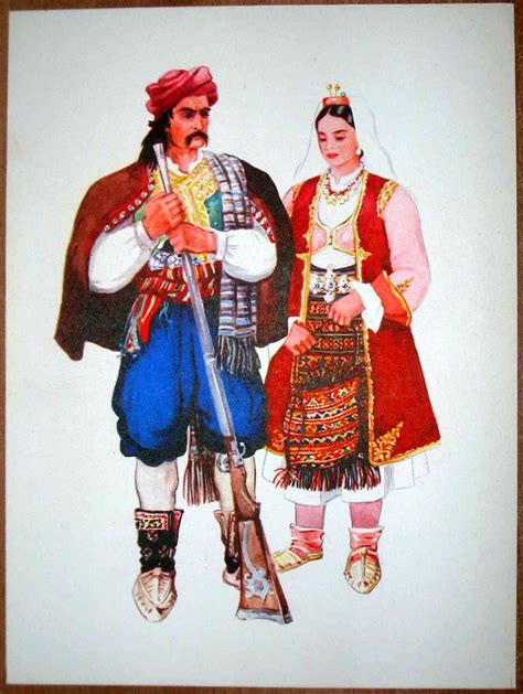 Bosnia Herzegovina Folk Costume Mostar 2 Serbian Clothing Mostar