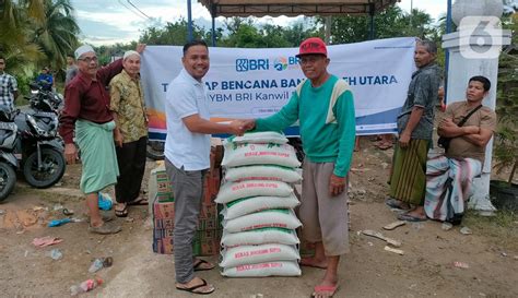 Foto Bri Peduli Salurkan Bantuan Tanggap Bencana Banjir Aceh Utara