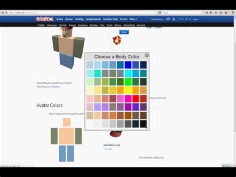 Roblox How To Change Your Skin Color Youtube