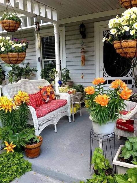 Fabulous Front Porch Decorat On Ideas W Th Plants Luxury House