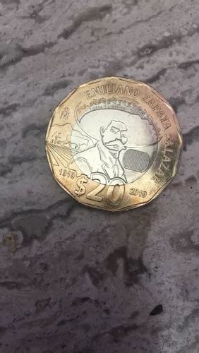 Moneda De 20 Pesos Edición Conmemorativa De Emiliano Zapata en venta en