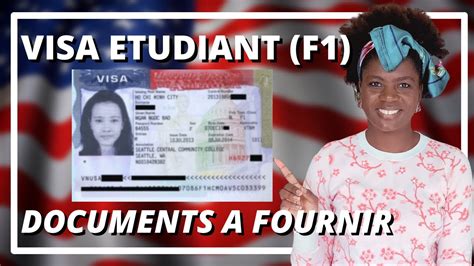 DOCUMENTS POUR VISA ETUDIANT USA Etape A Suivre Pour Obtenir Le Visa