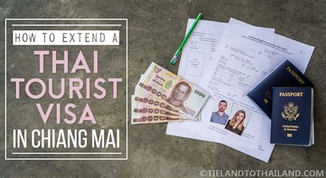 How To Extend A Thai Tourist Visa In Chiang Mai Tieland To Thailand