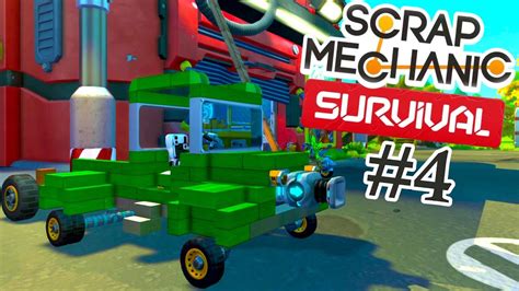 Controller Powered Farm Truck Scrap Mechanic Survival Part 4 YouTube