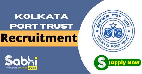 Kolkata Port Trust Recruitment 2025|Job Vacancy Apply Online