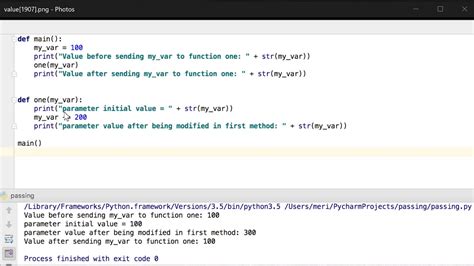 Prg 105 Passing Parameters In Python Functions Scope Youtube