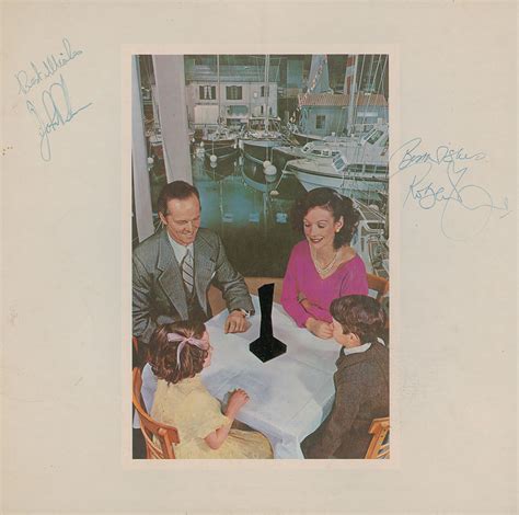 John Bonham And Robert Plant Signed Album Rr Auction