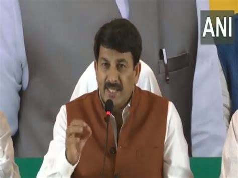 Script Of Delhi Liquor Scam Was Written In Telangana Bjp Mp Manoj Tiwari