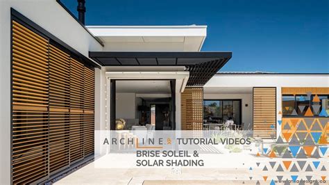 Brise Soleil And Solar Shading ARCHLine XP Tutorial YouTube