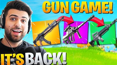 NEW GUN GAME Mode In Chapter 2 Fortnite Battle Royale YouTube