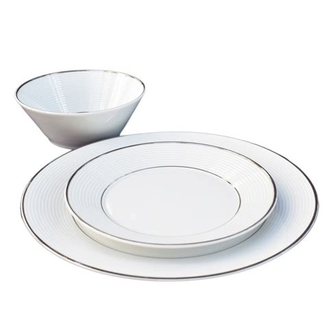 Set Masa Piese Lea Linii Platina Moga Porcelain