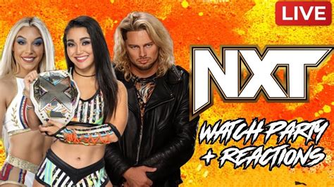 Wwe Nxt Livestream Watch Party Road To Heatwave Youtube