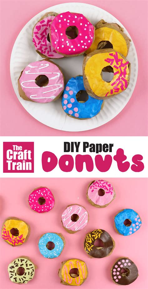 Paper Donut Craft The Craft Train