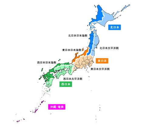 季節予報で用いる予報区分 気象庁