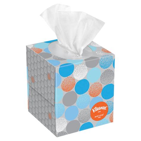 Cube De Mouchoirs Antiviraux Kleenex Professional Pour Entreprise