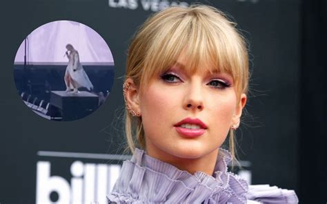 Wpadka na koncercie Taylor Swift artystka utknęła Tancerz popędził na