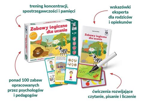 Zabawy Logiczne Dla Ucznia Wyd Kapitan Nauka