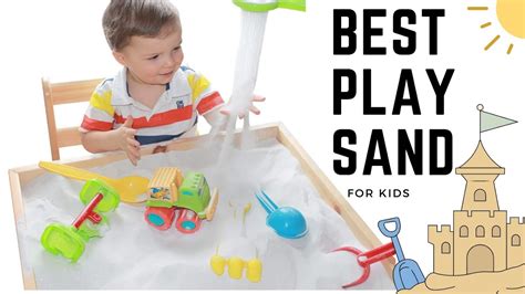 6 Best Play Sand Safe For Kids Sandpits Youtube