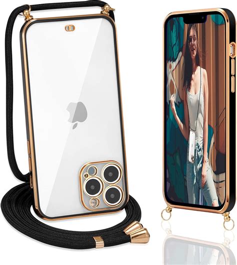 Amazon ZTOFERA Crossbody Phone Case For IPhone 14 Pro Max Clear