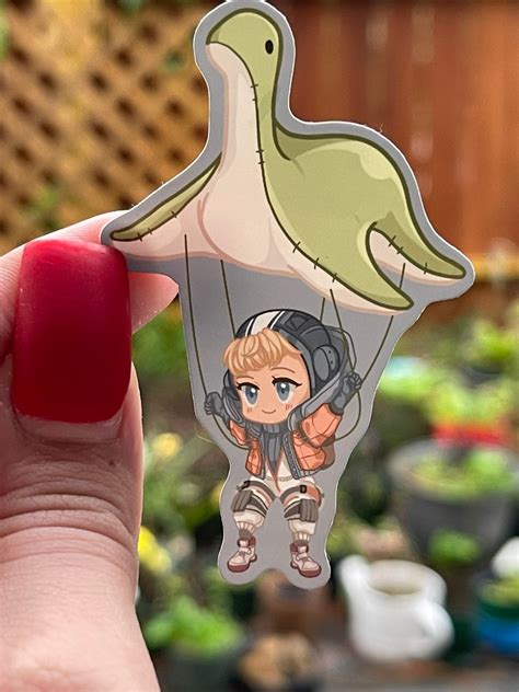 Wattson Natalie Paquette Vinyl Sticker Apex Legends Etsy