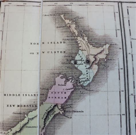 Old Map of Australian Colonies circa 1854 – SS Great Britain Shop