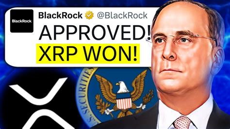 Xrp Ripple Blackrock Destroyed Sec This Is What We Need Ripple Xrp