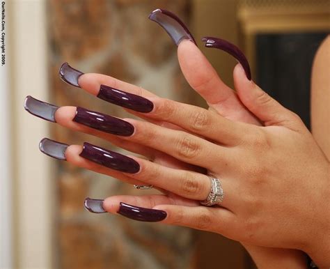 Pin By Денис On Long Nails Long Square Nails Curved Nails Long