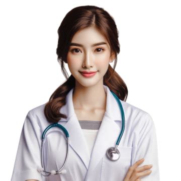 Asian Female Doctor PNG Transparent Images Free Download | Vector Files ...