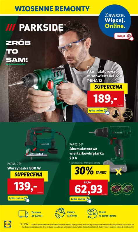 Gazetka Promocyjna Lidl Katalog Parkside Wa Na Do