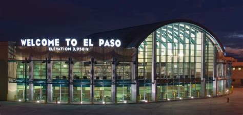 El Paso Airport Elp Texas