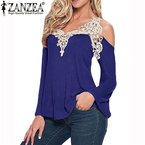 Comprar 6 Colores Blusas Femininos 2016 Zanzea Primavera Mujer Moda Casual De