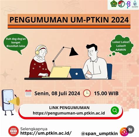 Pengumuman Kelulusan UM PTKIN 2024