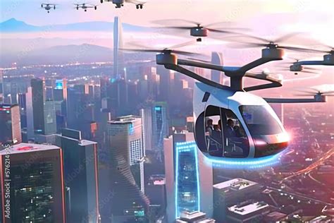 Future Of Urban Air Mobility City Air Taxi Uam Urban Air Mobility