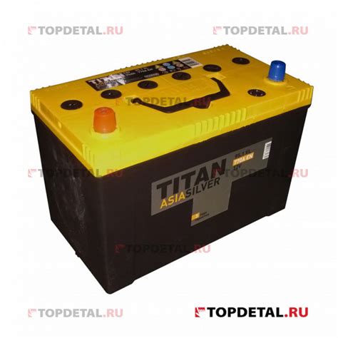 Аккумулятор 6СТ-100.1 TITAN Asia silver п.п. пуск.ток 850 А (304*171 ...