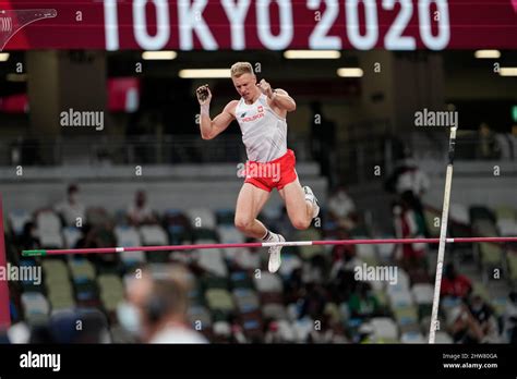 Piotr Lisek Participating In The Tokyo Olympics In The Pole Vault