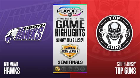 Nbhl New Jersey Tier 1 Playoffs South Jersey Top Guns Vs Bellmawr