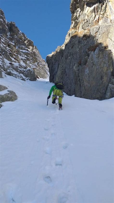 On Ice It Report Ghiaccio E Misto Monte Meabe Canale Est