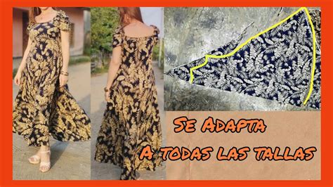 Aprende A Hacer Un Vestido Largo Elegantemente Moda Retro