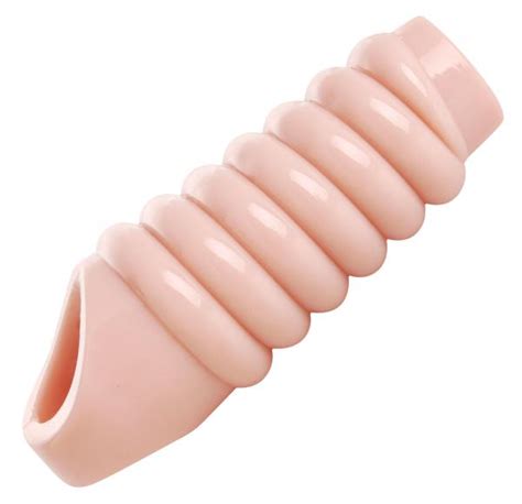 Really Ample Ribbed Penis Enhancer Sheath Beige On Literotica