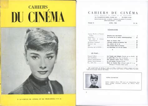 CAHIERS DU CINÉMA N34 Jean Renoir Jacques Tati avril 1954 EUR 8