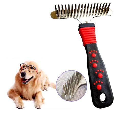 Brosse De Toilettage Pour Animaux De Compagnie R Teau Pour Chien Sous