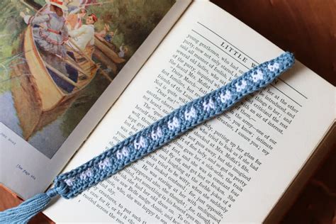 Easy Stripes Bookmark Crochet Pattern Rich Textures Crochet