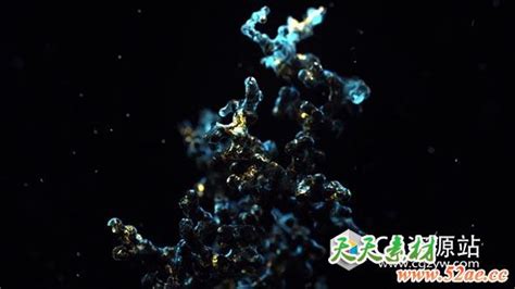 Cinema 4d 使用x Particles珊瑚生长教程cinema 4d Procedural Coral Growth