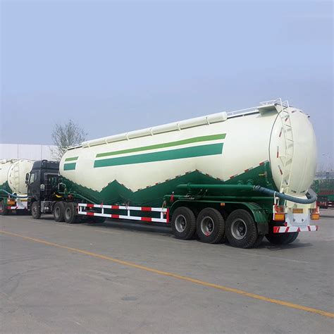 Axles Powder Material Air Compressor Dry Bulker Cement Trailer