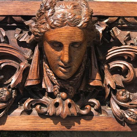 Antiques Atlas 19th Century Carved Oak Pediment